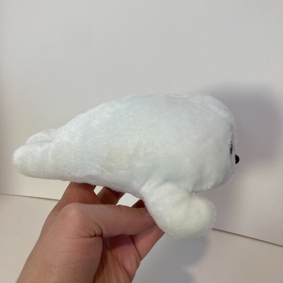 Ty Beanie Boos Icy Seal White 6" Stuffed Plush Toy 2017 Blue Eyes W Tag - Picture 11 of 12